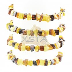 Wholesale mix amber color bracelet